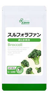 Lipusa Сульфорафан з брокколі, 60 капсул на 30 днів