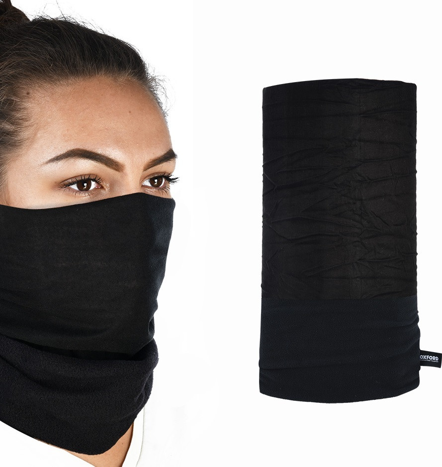 Тепла пов'язка-бафф Oxford Snug чорний