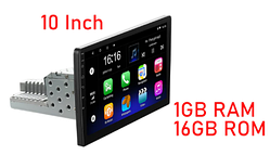 1 Din універсальна автомагнітола Junsun JMANCE Android 10.1" 1ГБ ОЗУ+16