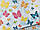 Декоративний картон 25х35 см_Folia "Butterflies", фото 2