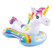 Дитячий надувний пліт для катання Intex 57552 «Єдиноріг» (163х86 см)