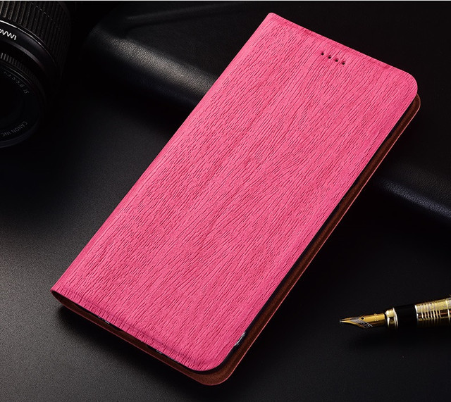 Чохол книжка з текстурою дерева позов. шкіри для Samsung J5 (2017) J530 "WOODER" Рожевий