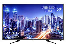 Сучасний Телевізор JVC 50" Smart-TV ULTRA HD T2 USB Android 9.0 Гарантія 1 РІК