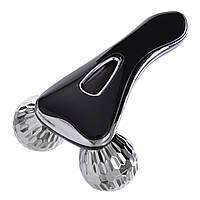 Массажер ручной роликовый Zelart 3D Massager CX-301 Black-Silver