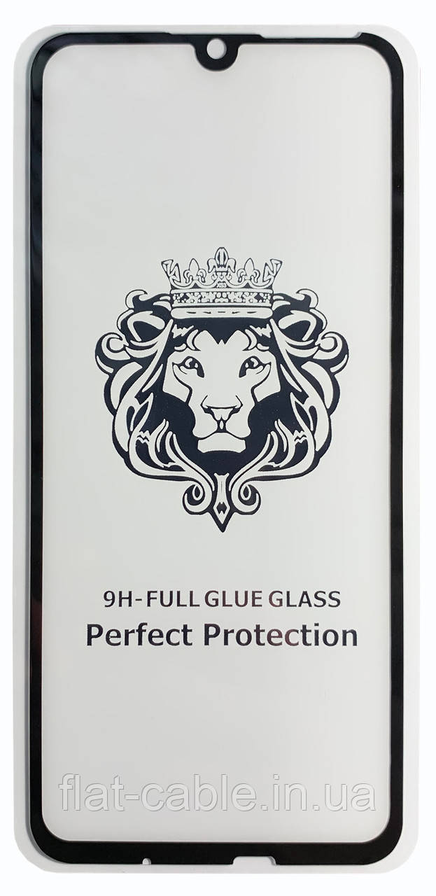 Захисне скло 9D для Huawei P Smart 2019/Honor 10 Lite Чорний тех. паковання
