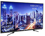 Сучасний Телевізор JVC 56" Smart-TV ULTRA HD T2 USB Android 9.0 Гарантія 1 РІК, фото 4