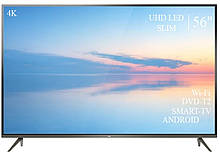 Сучасний Телевізор TCL 56" Smart-TV ULTRA HD T2 USB Гарантія 1 РІК!