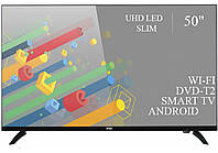 Телевізор Ergo 50" Smart-TV/DVB-T2/USB адаптивний UHD,4K/Android 13.0
