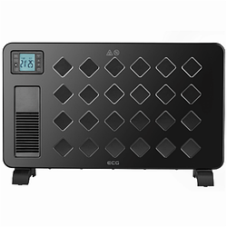 Конвектор ECG TK 2040 DR black Німеччина
