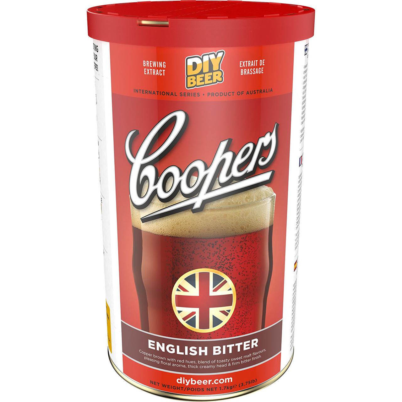 Экстракт для приготовления пива, 1,7 кг - ENGLISH BITTER, Coopers Австралия - фото 2 - id-p1407646241