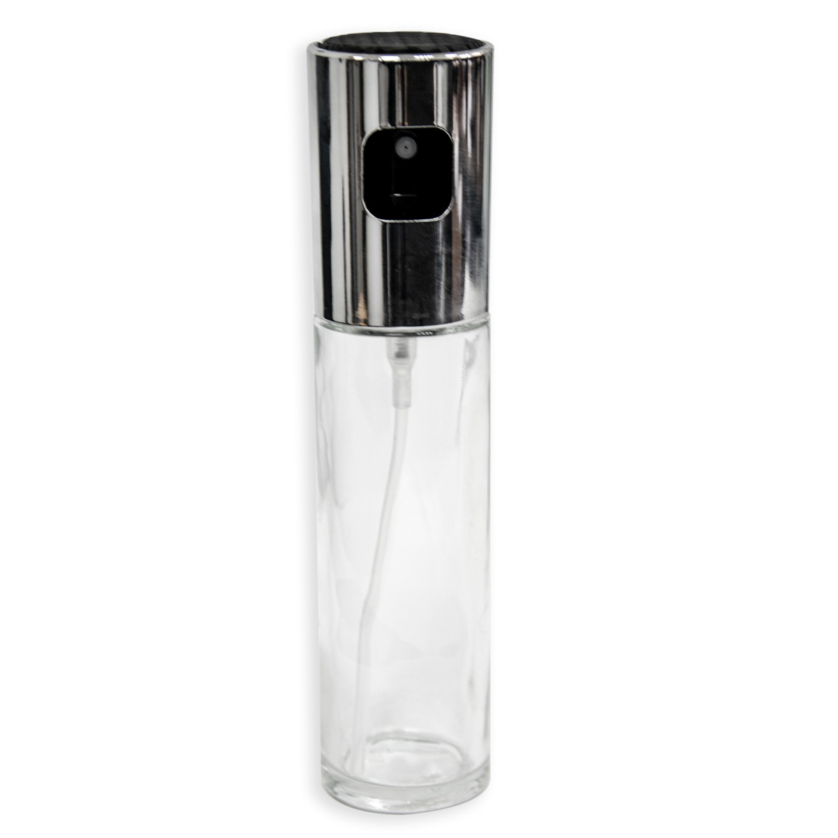 Пляшка для соняшникової олії зі спрей розпилювачем (100 мл), скляна ємність для оцту (бутылка для масла), фото 1