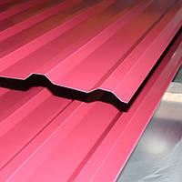 Профлист 10-ти хвильовий 2000х950 мм темна вишня (На даний товар доставка Новою поштою не здійснюється)