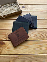 Шкіряна обкладинка для ПОСВІДЧЕННЯ ІНВАЛІДА ВІЙНИ