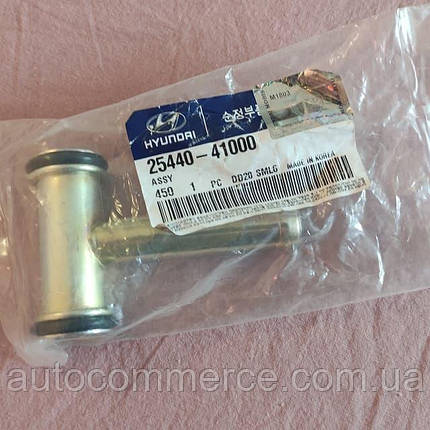 Трубка системи охолодження (трійник) Hyundai HD65, HD72 Хандай HD (2544041000), фото 3