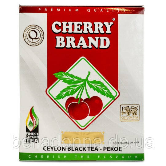 Арабський чорний чай середньолистовий Cherry Brand Pekoe 200 г