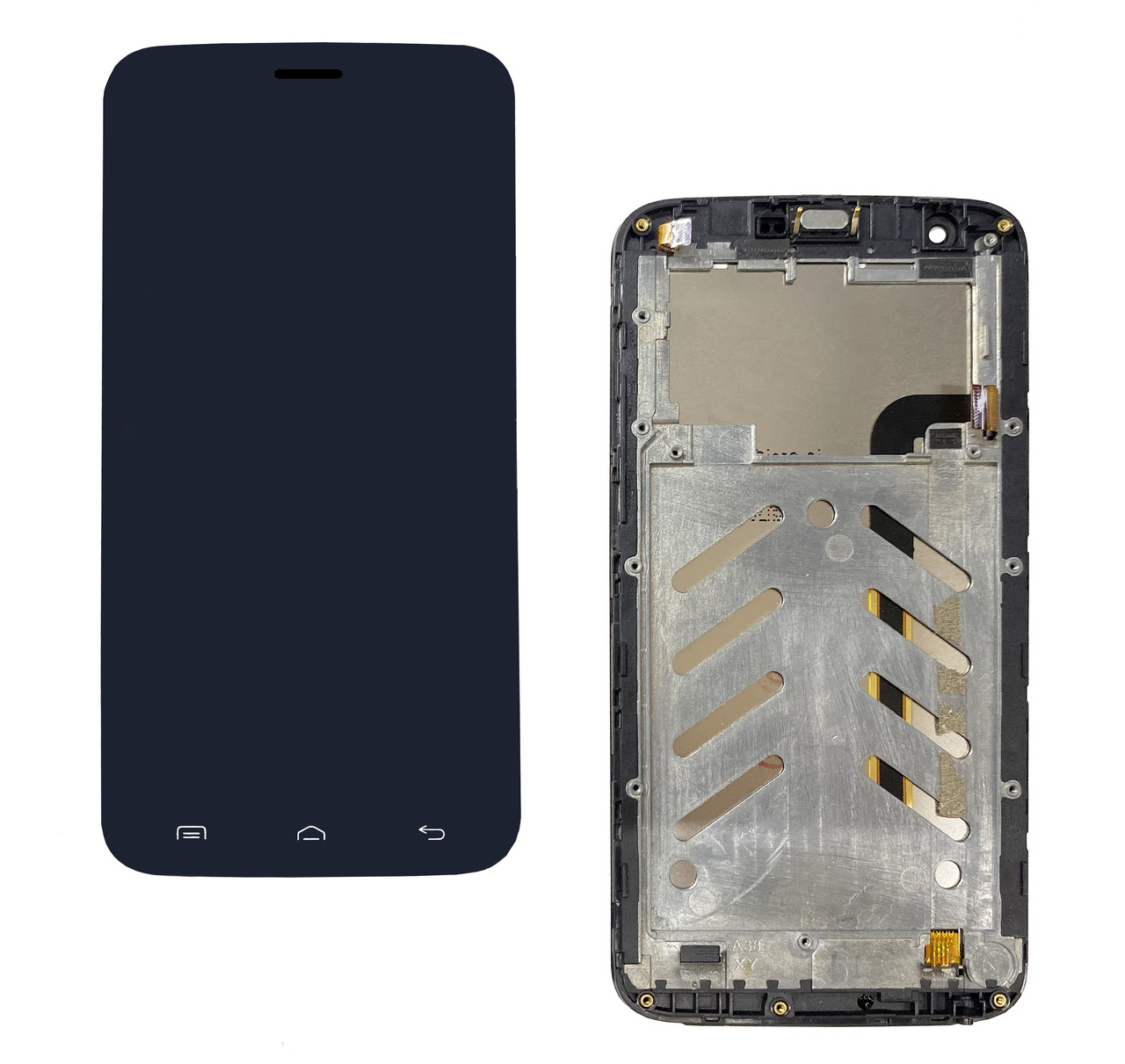 Дисплей + сенсор з передньою панеллю для Doogee Y100 Plus Black