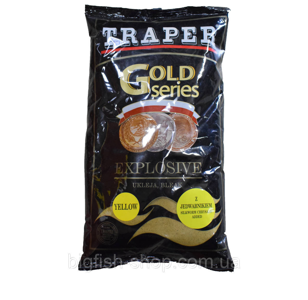 Прикормка рибальська Traper Gold Explosive Yellow