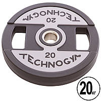 Блины (диски) полиуретановые d-51мм 20 кг TECHNOGYM TG-1837-20