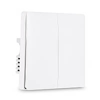 Выключатель Aqara Smart Light Switch Live Double Button ZigBee Version QBKG03LM