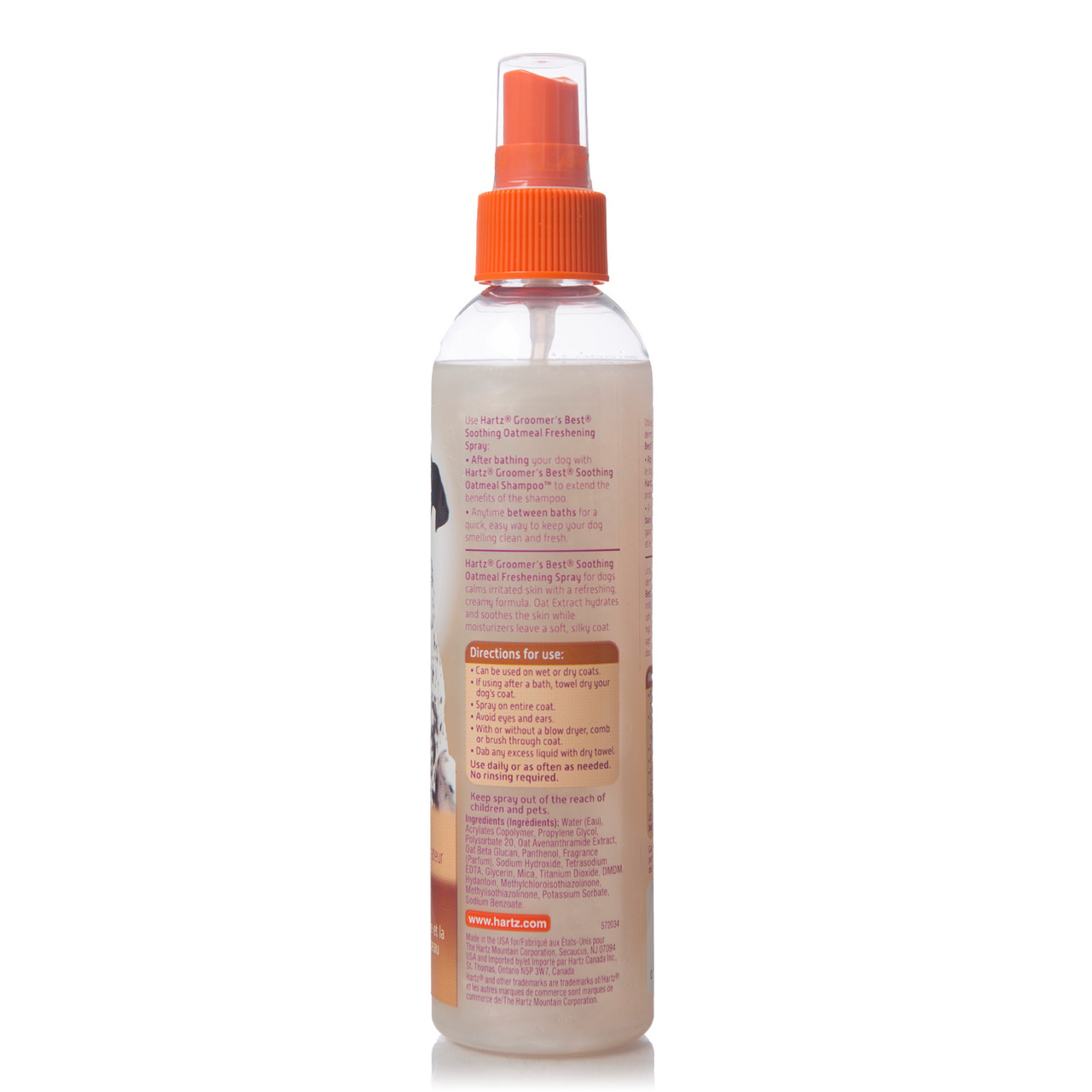 Hartz GROOMER S BEST Soothing Oatmeal Freshening Spray 236 ID 1407690351 223 Prom.ua