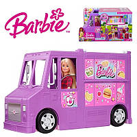 Барби Кафе на колесах фургон Barbie Foodtruck GMW07 Fresh 'n Fun Food Truck Foodtruck