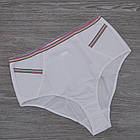 Труси жіночі ретро SO SEXY м293 розмір S мікрофібра завищена талія білі 20027537, фото 5