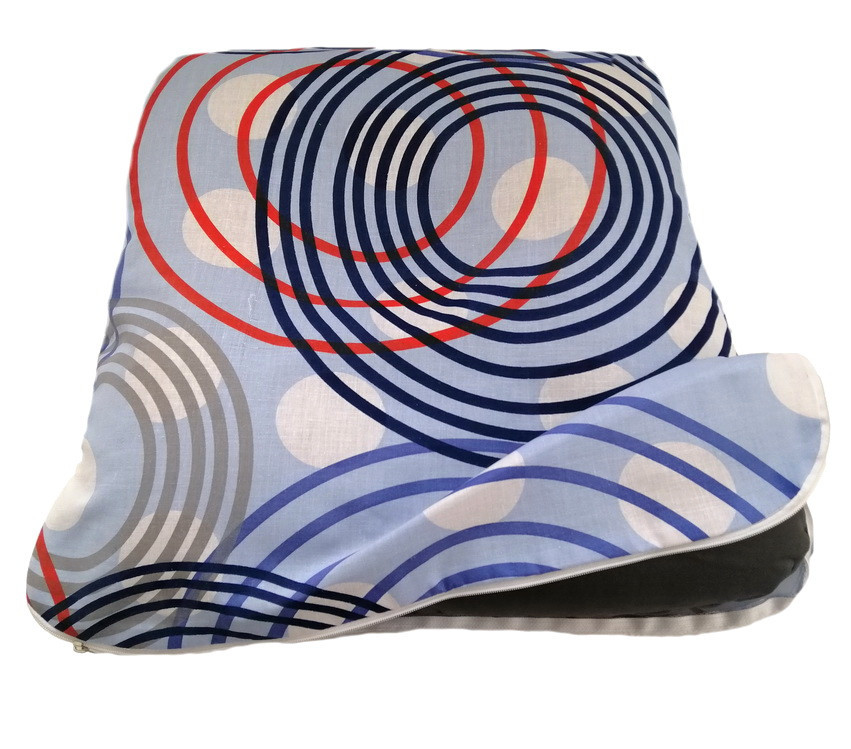 Наволочка (сплошна) на квадратну подушку у разі геморою Бязь Лежбока, Україна, фото 1