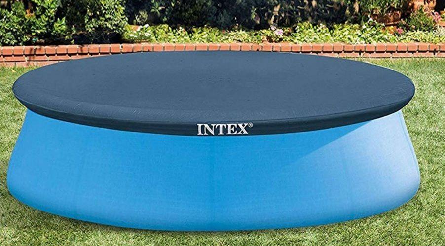 Чохол тент Intex 28020 для наливної круглого басейну, діаметр 244см