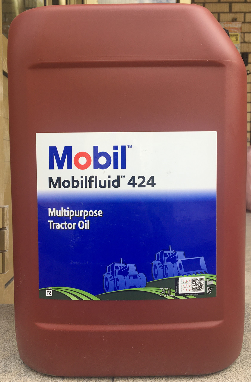 Масло трансмісійне Mobilfluid 424 кан. 20л
