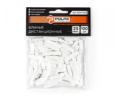 Клин для плитки 25 мм (1000-045) POLAX