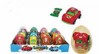 Прозрачное Яйцо игрушка Prestige Eggs cartoon Car 6g X 12 шт УЦЕНКА Срок до 01.2021