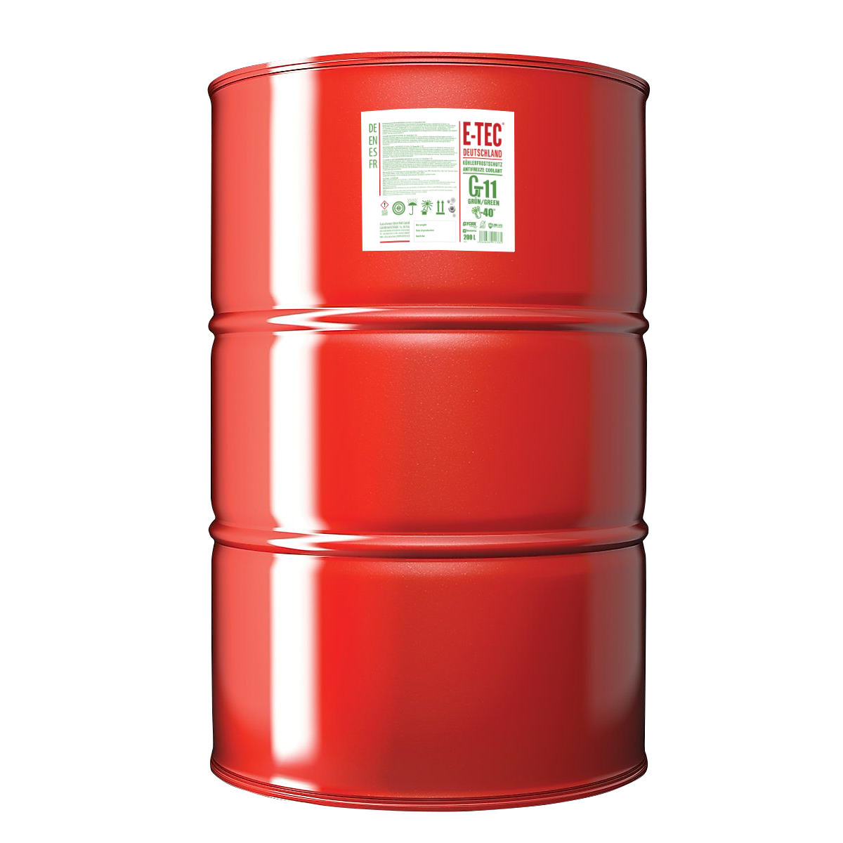 Антифриз -40 G11 Glycsol E-TEC зеленый в бочке 200 литров., цена 8778. ...
