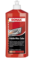 Полироль с воском для красного и желтого автомобиля SONAX NanoPro 500мл 152161