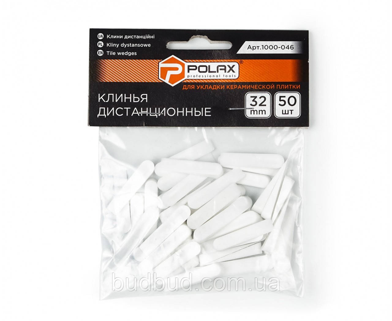 Клин для плитки 32мм (1000-046) POLAX