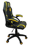 Компютерне крісло Кресло компьютерное Геймерське крісло компютерне Extreme EX ЖОВТЕ Стул игровой Крісла Кресла, фото 5