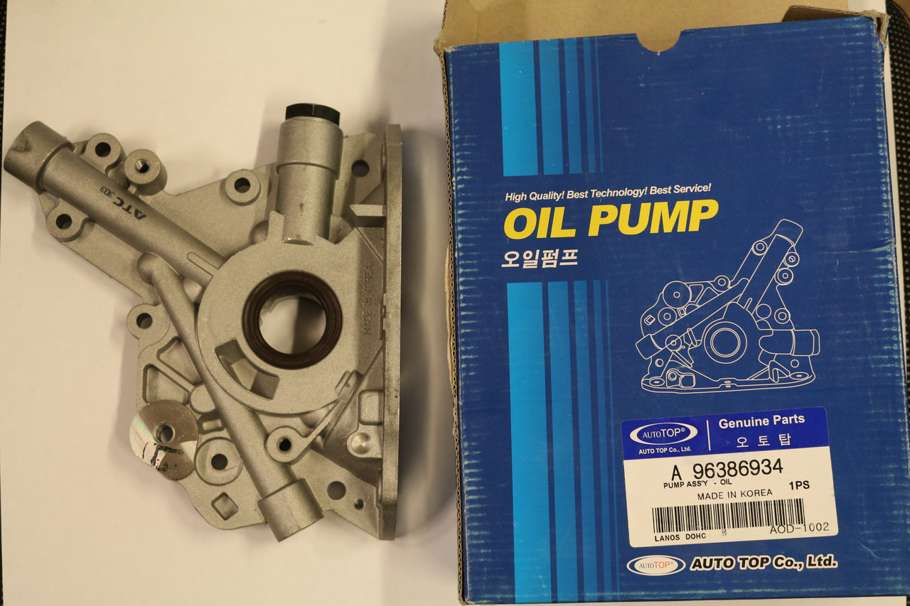 Насос оливний Авео,Лачетті, Нубіра 1,5-1,6,Ланос1,6 (AUTOTOP) 96386934