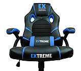 Компютерне крісло Extreme EX світло синє Кресло компьютерное Офісне крісло ігрове крісло Стул геймерский, фото 7
