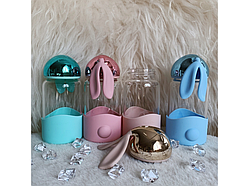 ❤️Скляна пляшка для води "Зайчик" 340 мл пляшечка для напоїв