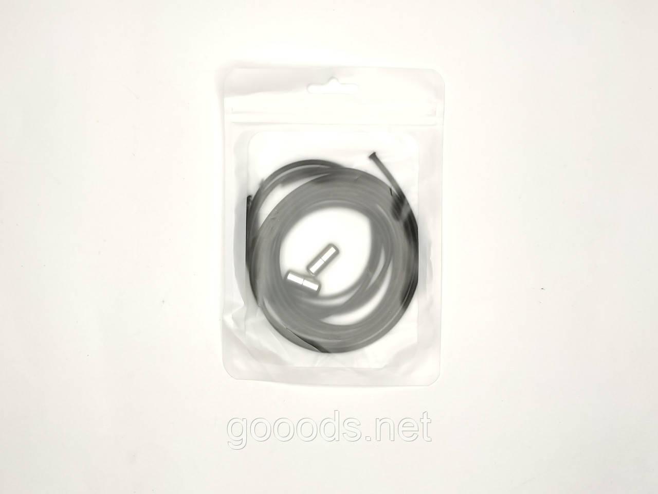Черные круглые эластичные шнурки с закруткой - фото 9 - id-p1407757068