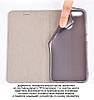 Чохол книжка протиударний магнітний для Samsung A12 A125F "PRIVILEGE" Синій - №1, фото 6