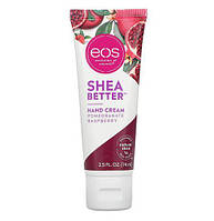 Крем для рук с маслом ши EOS Shea butter Hand Cream Гранат и Малина