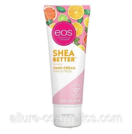 Крем для рук з олією ши EOS Shea butter Hand Cream Цитрус