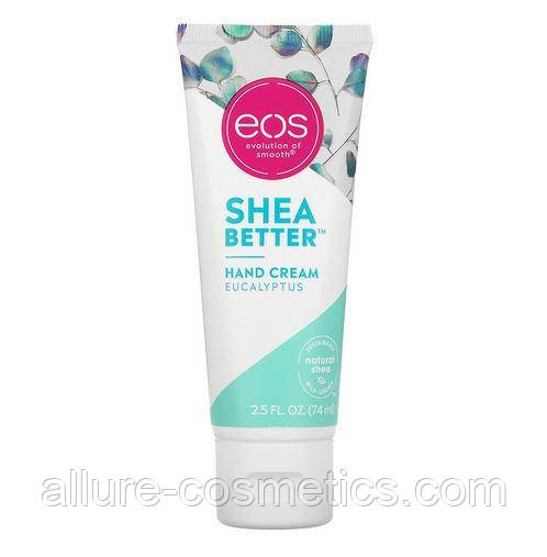 Крем для рук з олією ши EOS Shea butter Hand Cream Евкаліпт