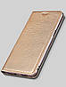 Чохол книжка магнітний протиударний для Samsung A30 А305F "HLT" Золотий, фото 7