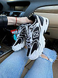 Жіночі кросівки New Balance 530 Black White чорно-білі повсякденні весна літо, фото 8