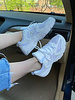 Жіночі кросівки New Balance 530 White білі повсякденні весна літо сітка стильні легкі 37