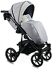 Дитяча універсальна коляска 2 в 1 Bexa Air gray (Бекса, Польща), фото 3