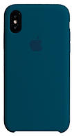 Чохол для iPhone XS Max Silicone Case бампер (Cosmos blue)