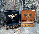 Dice Tower /Підземелля і Дракони /Вежа для кидання кубиків /Dice Tower "DnD" з гравіюванням, фото 7