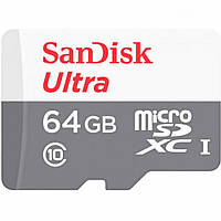 Карта пам'яті SanDisk 64 GB microSDXC UHS-I Ultra SDSQUNR-064G-GN3MN